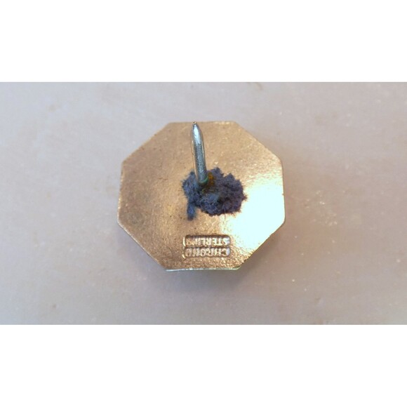 U.S. ARMY MILITARY 10 Years Service Sterling Silver Lapel Pin - Picture 4 of 4